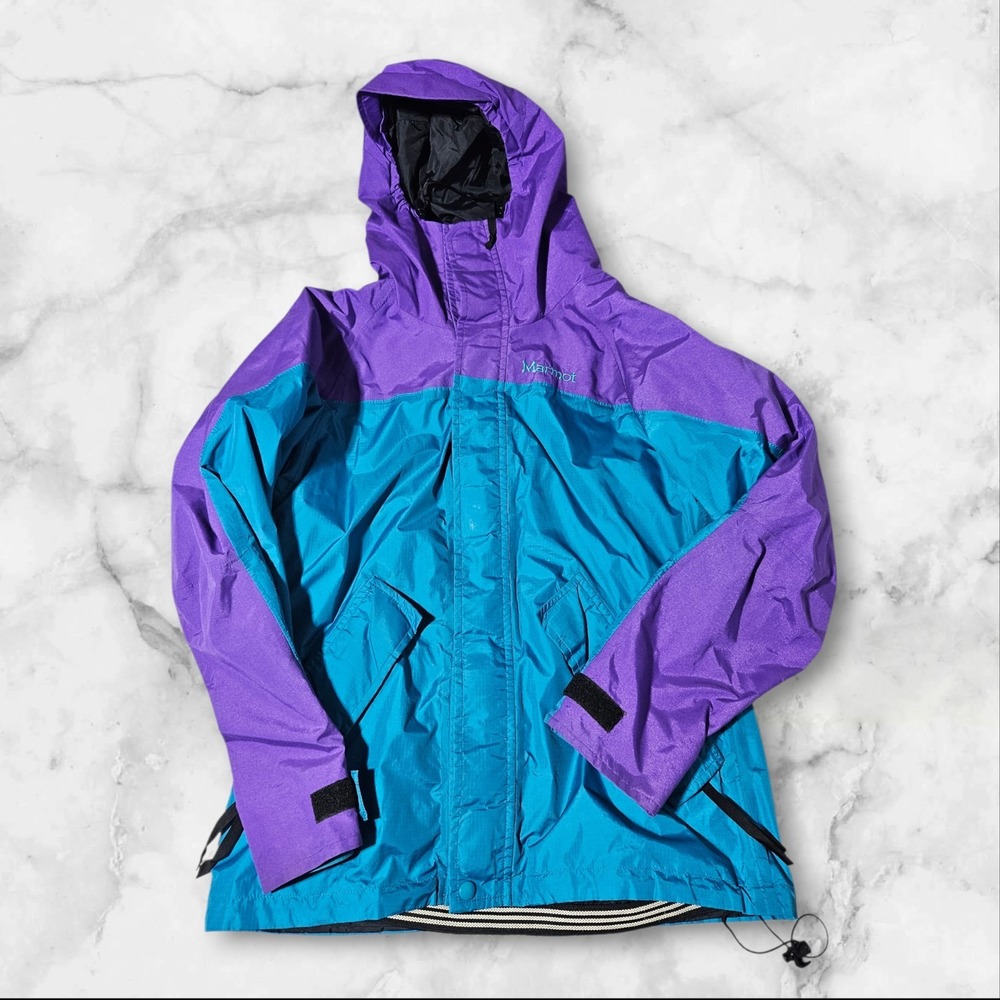 Marmot Size S Gore-Tex Jacket Ski Snowboarding Raincoat Jacket Full‎ Zip Hoodie